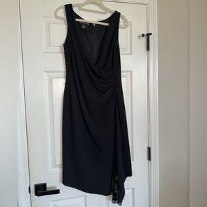 👉🏼LIKE NEW👈🏼 Sexy Black Beaded Detail Cocktail Dress by Jones New York Sz: 14